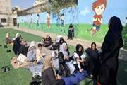 برگزاری جلسه آموزش تغذیه در سنین باروری به مناسبت هفته ملی جمعیت در پارک قاسم‌آباد اسلامشهر